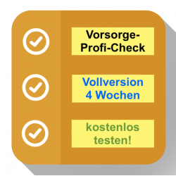 Vorsorge-Profi-Check